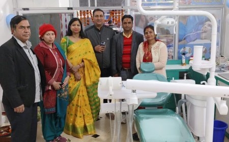 उदयपुरवाटी में सैनी डेंटल हॉस्पिटल का हुआ उद्घाटन