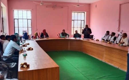 रैणी नगरपालिका की साधारण सभा की मिटिंग मीरा शिवचरण सैदावत के सानिध्य मे सम्पन्न