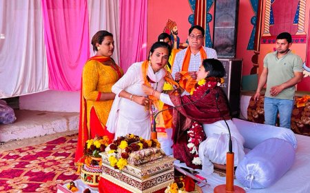 श्री राम कथा में सुनाए सती चरित्र एवं शिव पार्वती विवाह के प्रसंग