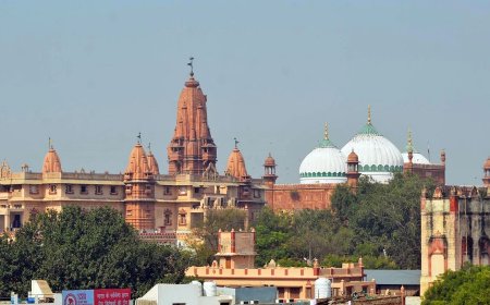 अयोध्या के बाद मथुरा की बारी! चुनाव में कृष्ण जन्मभूमि-शाही ईदगाह विवाद को बड़ा मुद्दा बनाने की तैयारी