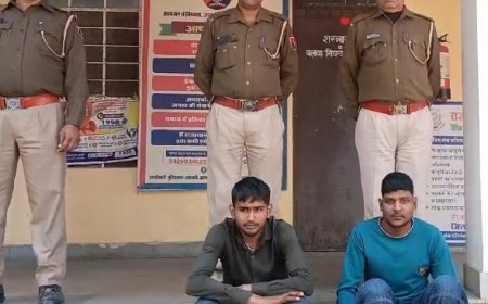 एलमुनियम फैक्ट्री में चोरी करने वाले दो शातिर बदमाश चढ़े पुलिस के हत्थे
