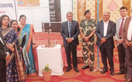 खैरथला गांव के सिद्धार्थ आईवी स्कूल में आयोजित हुआ वार्षिकोत्सव कार्यक्रम