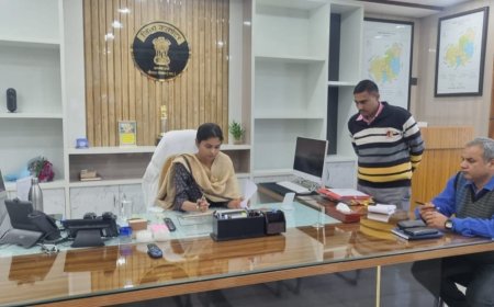 नई जिला कलक्टर ने संभाला खैरथल-तिजारा जिले का कार्यभार