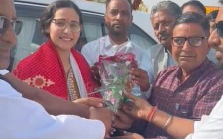 पेंशनर समाज व ग्रामीणों ने एसपी रंजीता शर्मा का किया जोरदार स्वागत