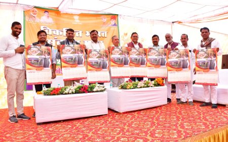 तिजारा में हुआ विकसित भारत संकल्पित यात्रा का आगाज