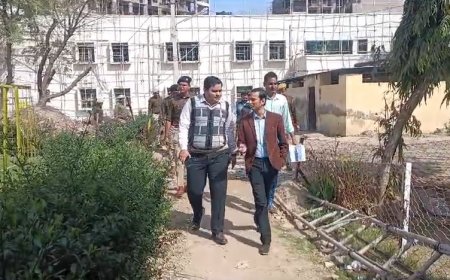 जिला कलैक्टर एवं एसपी ने किया जेल कारागृह का सर्च आपरेशन के तहत निरीक्षण
