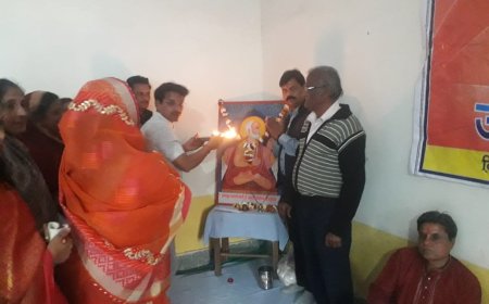 धूमधाम से मनाई गई श्री रामचरण जी महाराज की जयंती