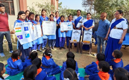 विश्व स्काउट दिवस पर कार्यक्रम का किया गया आयोजन