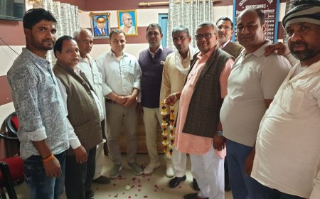 बानसूर खंड विकास अधिकारी महेन्द्र सैनी ने पदभार किया ग्रहण