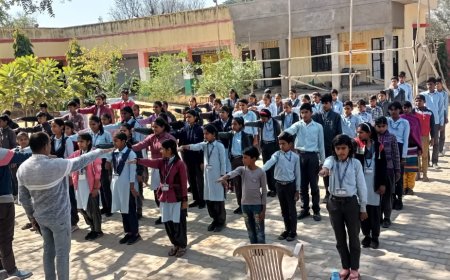 जिले की सभी राजकीय विद्यालयों में ली गई नशा मुक्ति की शपथ