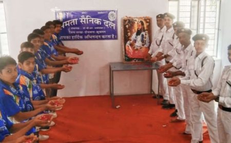 समता सैनिक दल जिला शाखा डीडवाना कुचामन के तत्वाधान में  मनाई गई संत शिरोमणि रविदास जयंती