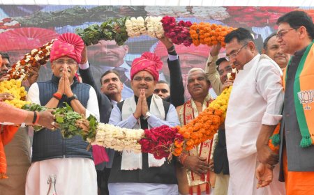 पूर्ववर्ती सरकार ने अटकाया-भटकाया-लटकाया, हमने डेढ़ माह में ही पूरा किया ईआरसीपी का वादा - सीएम भजनलाल शर्मा