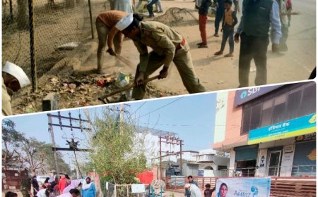 प्रोजेक्ट अमृत के अंतर्गत श्रद्धालु सेवादार भाई बहनों द्वारा चलाया गया सफाई अभियान