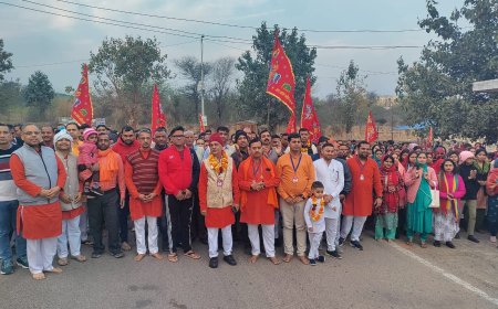 बाबा मोहन राम खोली धाम की 116 वी परिक्रमा का मनमोहक आयोजन