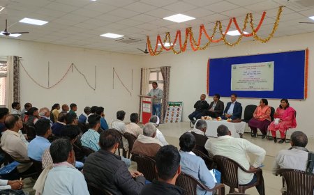 किसानों की आय बढ़ाने को लेकर नौगांवा कृषि विज्ञान केन्द्र पर दो दिवसीय फसल विविधीकरण प्रशिक्षण शिविर का हुआ समापन