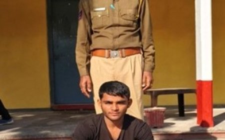 वांछित मामले क़ा एक आरोपी गिरफ्तार