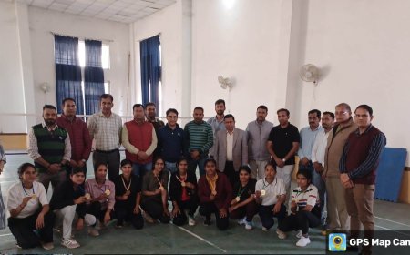 जिला स्तरीय खेल प्रतियोगिता  तीसरे दिन जारी