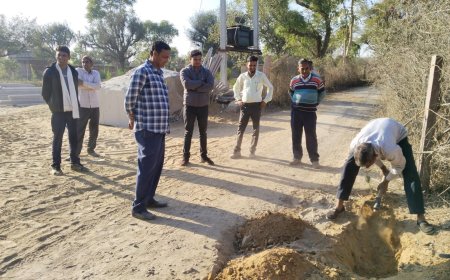 उदयपुरवाटी में पानी के अवैध कनेक्शन करने वालों की अब खैर नहीं,राइजिंग लाइन से काटा फर्जी कनेक्शन