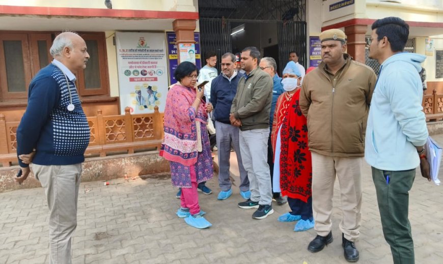 एसडीएम ने किया राजगढ़ के राजकीय सामुदायिक चिकित्सालय का निरीक्षण:  निर्धारित पोशाक में नही मिले चिकित्सा अधिकारी एवं अन्य चिकित्साकर्मी