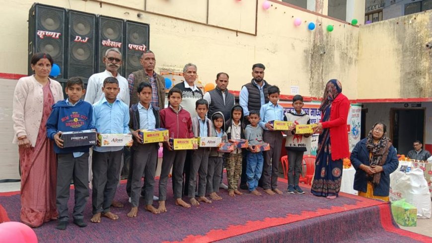 राजकीय उच्च माध्यमिक विद्यालय भामोद में धूमधाम से मनाया गया वार्षिक उत्सव