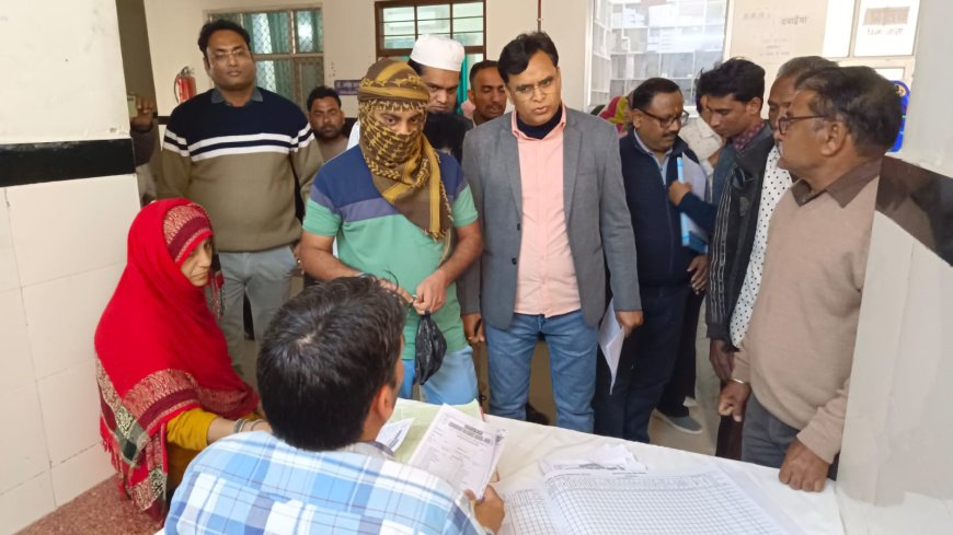 उपखंड अधिकारी बैरवा ने किया राजकीय उप जिला चिकित्सालय का औचक निरीक्षण