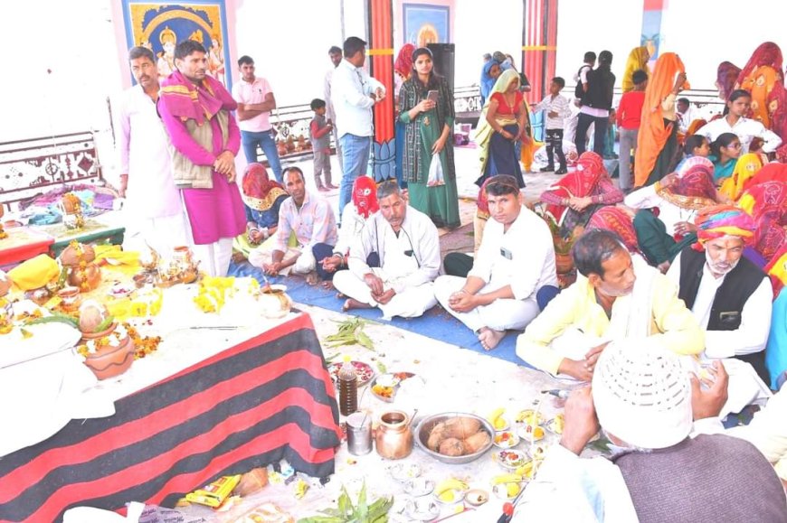 टोरडा गुजरान में श्री शिव परिवार की प्राण प्रतिष्ठा कार्यक्रम का हुआ आयोजन