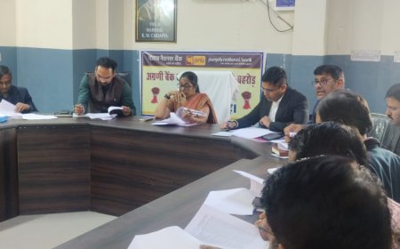 जिला स्तरीय समीक्षा समिति (डीएलआरसी) बैठक आयोजित