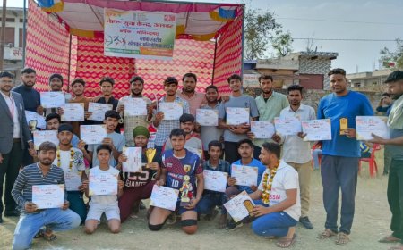 गोविन्दगढ़ में युवा कार्यक्रम खेल मंत्रालय भारत सरकार द्वारा ब्लॉक स्तरीय खेलकूद प्रतियोगिता हुआ आयोजन
