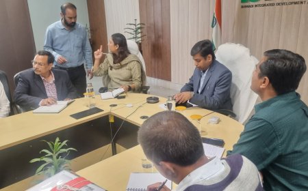 जिला प्रभारी सचिव ने अधिकारियों, विभिन्न औद्योगिक संगठन, सीईटीपी संचालन समिति, कंपनी प्रतिनिधियों की संयुक्त रूप से ली बैठक