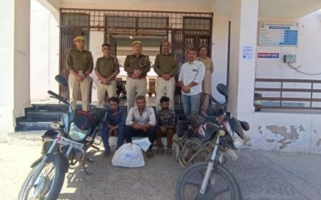 अवैध मादक पदार्थों व अपराधी की रोकथाम हेतु अभियान में अवैध गांजा कुल 4900 किलोग्राम जब्त,तीन  गिरफ्तार