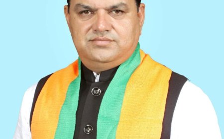 भाजपा किसान मोर्चा जिलाध्यक्ष बने शंकर लाल जाट