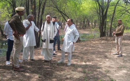 खबर का असर: हरियाणा की लगभग 600 कम्पनियो का केमिकल युक्त दूषित पानी डाला जा रहा था साबी नदी पेटे, राजस्थान में प्रदूषित पानी को मिट्टी की मेड़ बनाकर रोका