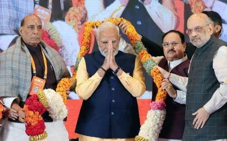 लोकसभा चुनाव में 400 के पास पहुंच सकता है NDA, जानें अभी हुए चुनाव तो BJP को आएंगी कितनी सीटें