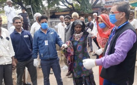 रैस्क्यू अभियान के तहत मेहंदीपुर बालाजी   से लावारिस बीमार  दो पुरुष व एक महिला  को भेजा गया अपना घर आश्रम