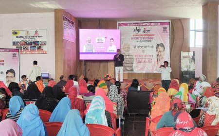 शक्ति वंदन महिला स्वयं सहायता समूह एवं एनजीओ संपर्क अभियान का समापन