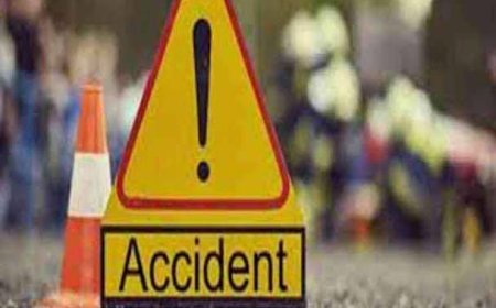 दूध के टैंकर ने टैंपो से उतर रहे एक युवक को कुचला, मौके पर हुई दर्दनाक मौत