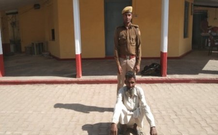 पुलिस ने एक स्थाई वांरटी को किया गिरफ्तार
