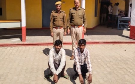 पहाड़ी पुलिस की कार्यवाही: मारपीट के मामले में  दो मुलजिम किए गिरफ्तार