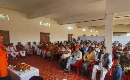 लोकसभा चुनाव की तैयारियों को लेकर बीजेपी ने की अहम बैठक