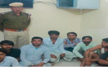 कैथवाडा: ऑपरेशन एण्टीवायरस क़े तहत बड़ी कार्यवाही: आठ साइबर ठग गिरफ़्तार,  दो बाल अपचारियो को किया निरुद्ध 