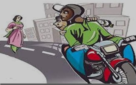 शहर में बदमाशों का आतंक:  बाइकर्स ने युवती का लूटा मोबाइल