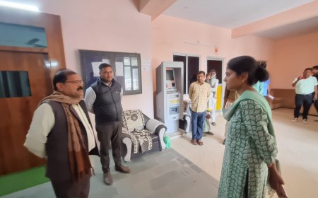 जिला कलक्टर ने किया एसडीएम ऑफिस सहित पंचायत समिति,अधीक्षण अभियंता PWD एवं नगर पालिका का औचक निरीक्षण