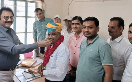 राम अवतार बंजारा ने बने सीबीईओ कार्यालय में अतिरिक्त प्रशासनिक अधिकारी