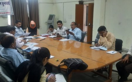 ब्लॉक स्तरीय जनसुनवाई मे 18 आवेदन में से एक आवेदन का मौके पर किया निस्तारण 17 आवेदन को संबंधित विभाग को निस्तारण को भेजा