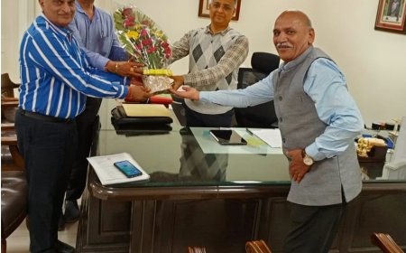 भिवाड़ी इंडस्ट्रियल के मुद्दों पर मुख्य सचिव से हुई वार्ता