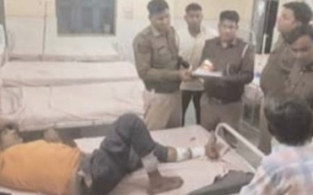 अज्ञात बदमाशों ने एक युवक पर लाठी डंडो से हमला कर हुए फरार