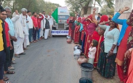 जल जन जागरण रथ यात्रा के माध्यम से लगातार गांव गांव ढाणी ढाणी में अभियान जारी