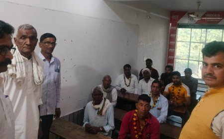 भारतीय किसान संघ नगर पालिका इकाई की बैठक संपन्न