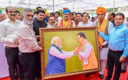 जांगिड़ सुथार समाज ने मुख्यमंत्री भजन लाल शर्मा और भाजपा प्रदेश अध्यक्ष  सी. पी. जोशी जी का जताया आभार