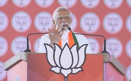 कर्नाटक में PM Modi की हुंकार, 4 जून को 400 पार, कांग्रेस पर जमकर किया प्रहार